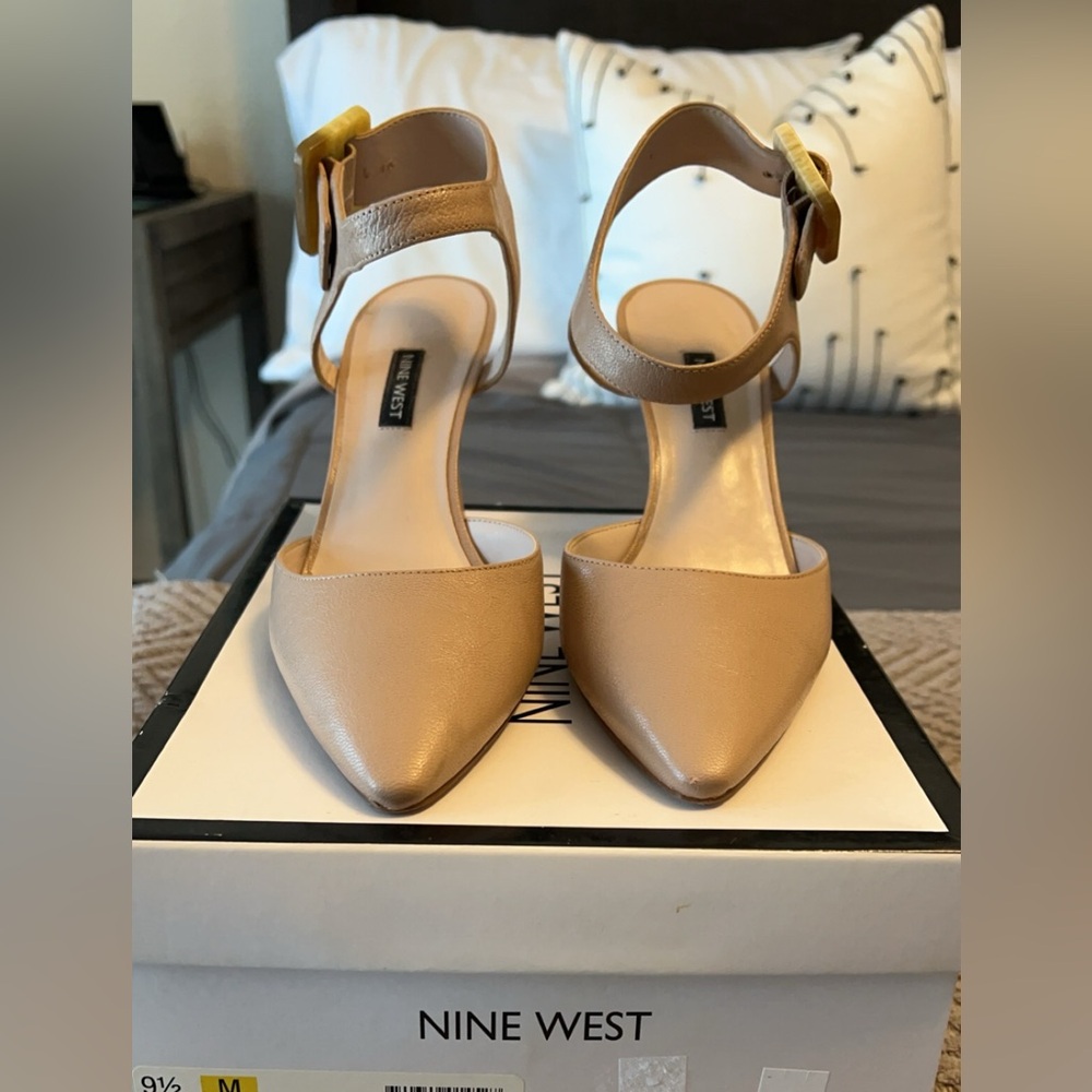 Nine West Natural Leather Heels